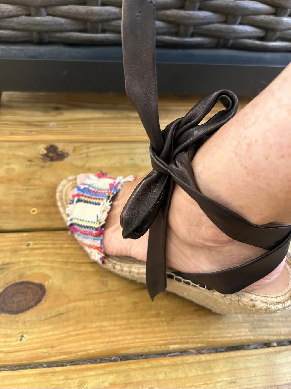 Loeffler Randall woven espadrille